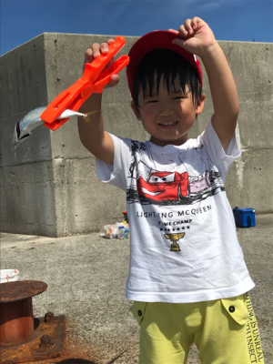 子供釣り