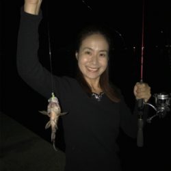 釣りガール  アジング