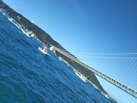 台風後の明石ジギングで青物