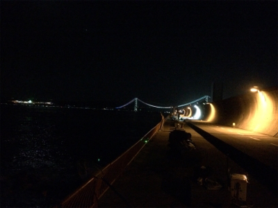 平磯ナイターでカゴ釣り