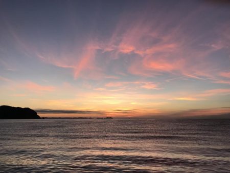 家族旅行の合間に