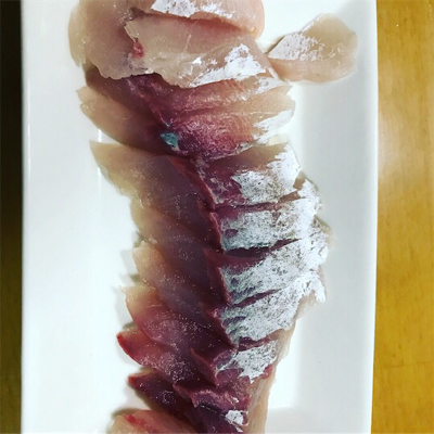 ジギングにてツバス