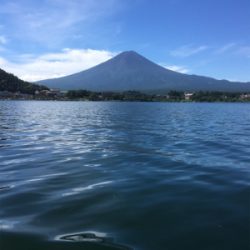 ８月１８日の河口湖バス釣り