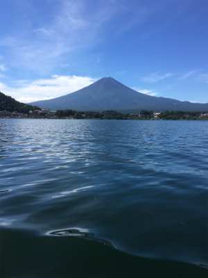 ８月１８日の河口湖バス釣り