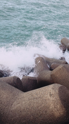 台風後の2日後は大時化！