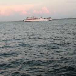 風のなかのショアジギング