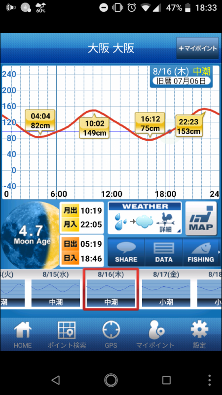 ついに芦屋にアジ!?