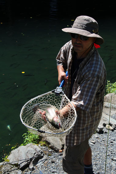小菅トラウトガーデン 釣果
