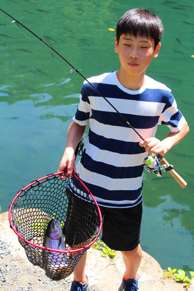 小菅トラウトガーデン 釣果