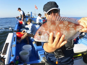 鯛紅丸 釣果