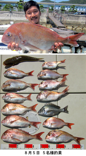 来温丸（らいおんまる） 釣果