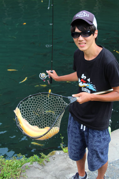 小菅トラウトガーデン 釣果