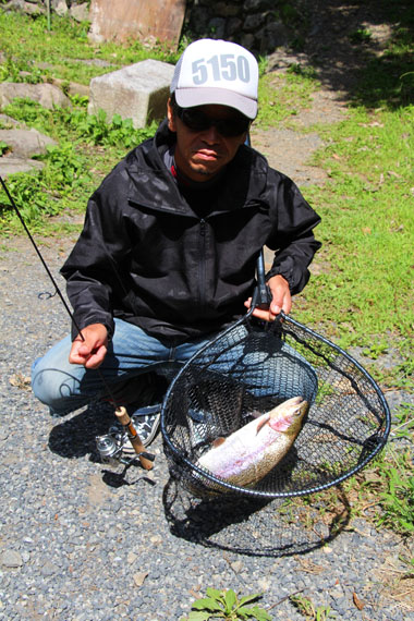 小菅トラウトガーデン 釣果