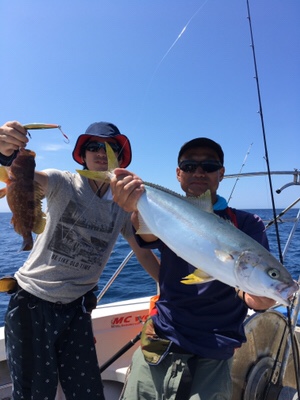 シーモンキー 釣果