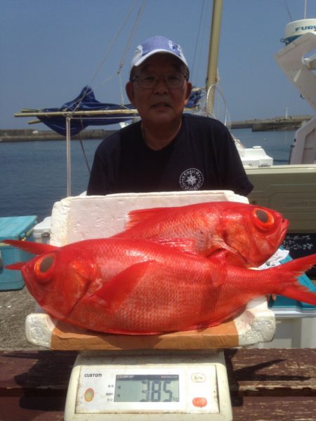 晃山丸 釣果