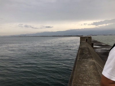 台風明けて初めての釣行