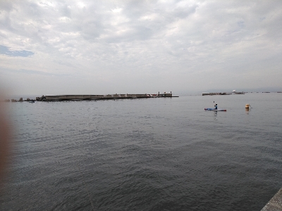 須磨で牙族きてます