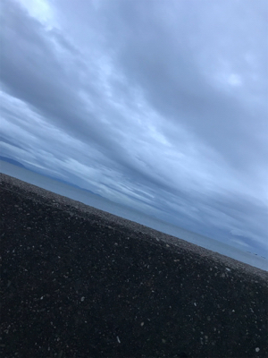 台風前の渋々夕まずめショアジギング