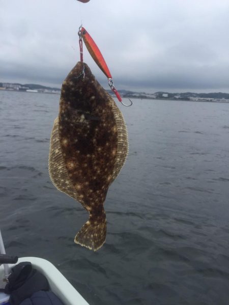 初の船外機ボート釣り