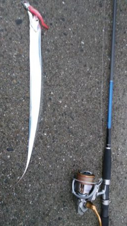 投げて巻くだけです