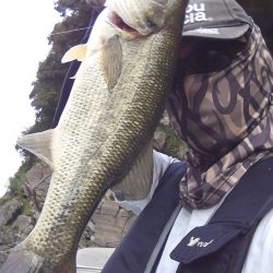 水温急低下ですがバスの食い気はあります。