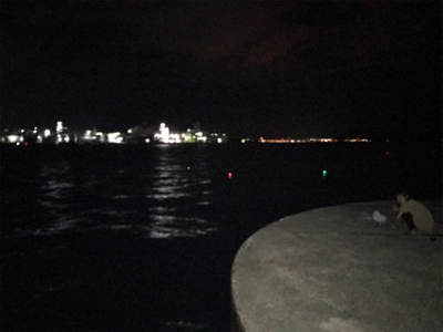 食品コンビナートにて。