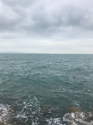 仕事終わりに。