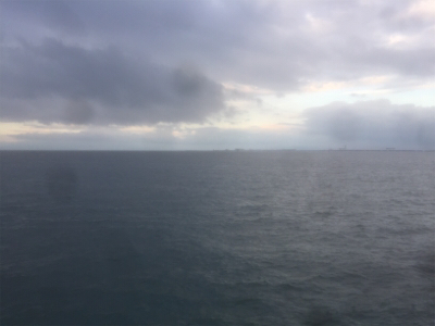 寝坊したけどなんとか！