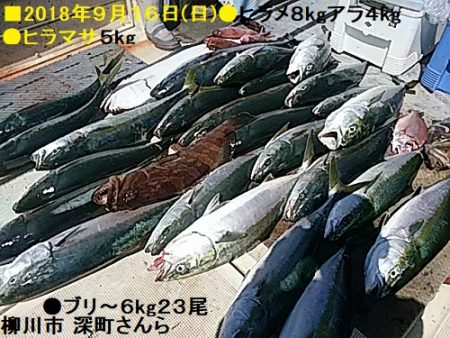 大物釣果速報！●光義丸：平戸市早福港