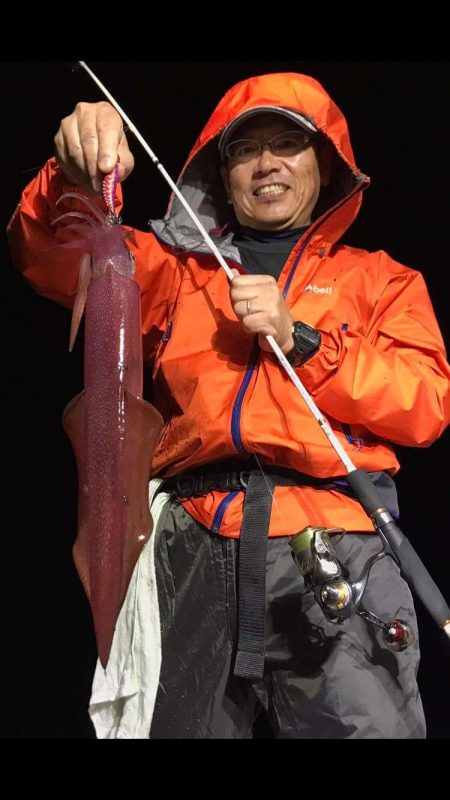 白い長ぐつでマイカ爆釣