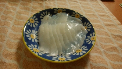 人生初アオリイカ