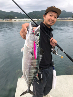 ナイトロからショアジギ