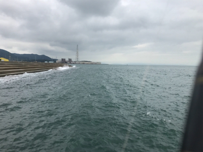 仕事終わりに。