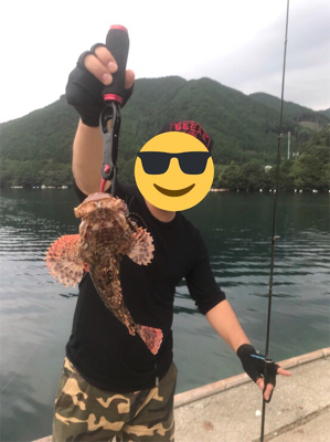 初めてのオニカサゴ