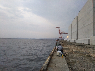 アジからのタチウオ