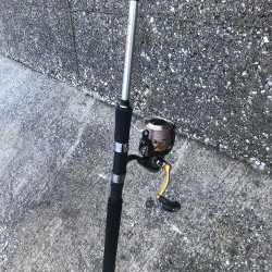 タチウオ求め貝塚へ