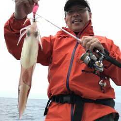 白い長ぐつでマイカ爆釣