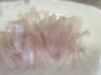 刺身を食べさせてあげたくて