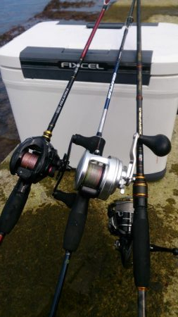 二馬力ボートで釣り三昧