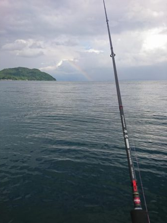 三連休初日エギング