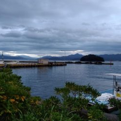 天気予報が違ったので