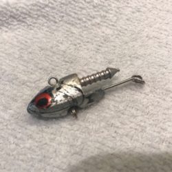 やっと釣れた_| ̄|○