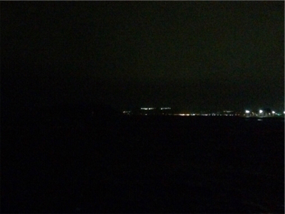 台風直前アジング