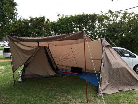 ファミリーキャンプフィッシング