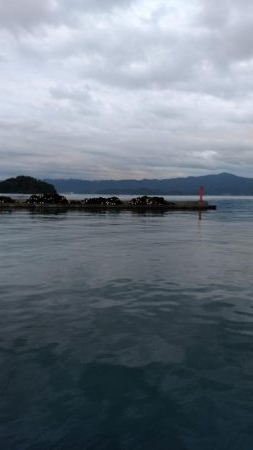 天気予報が違ったので