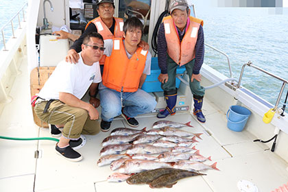 松本釣船２ 釣果