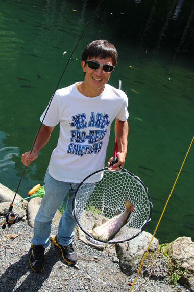 小菅トラウトガーデン 釣果