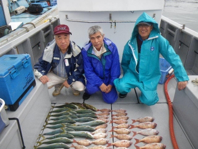 磯部釣船 直栄丸 釣果