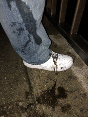 2週間連続 淡路島(^^)墨まみれ(泣)