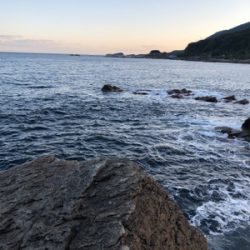 渋いなか、当たればまあまあのサイズ